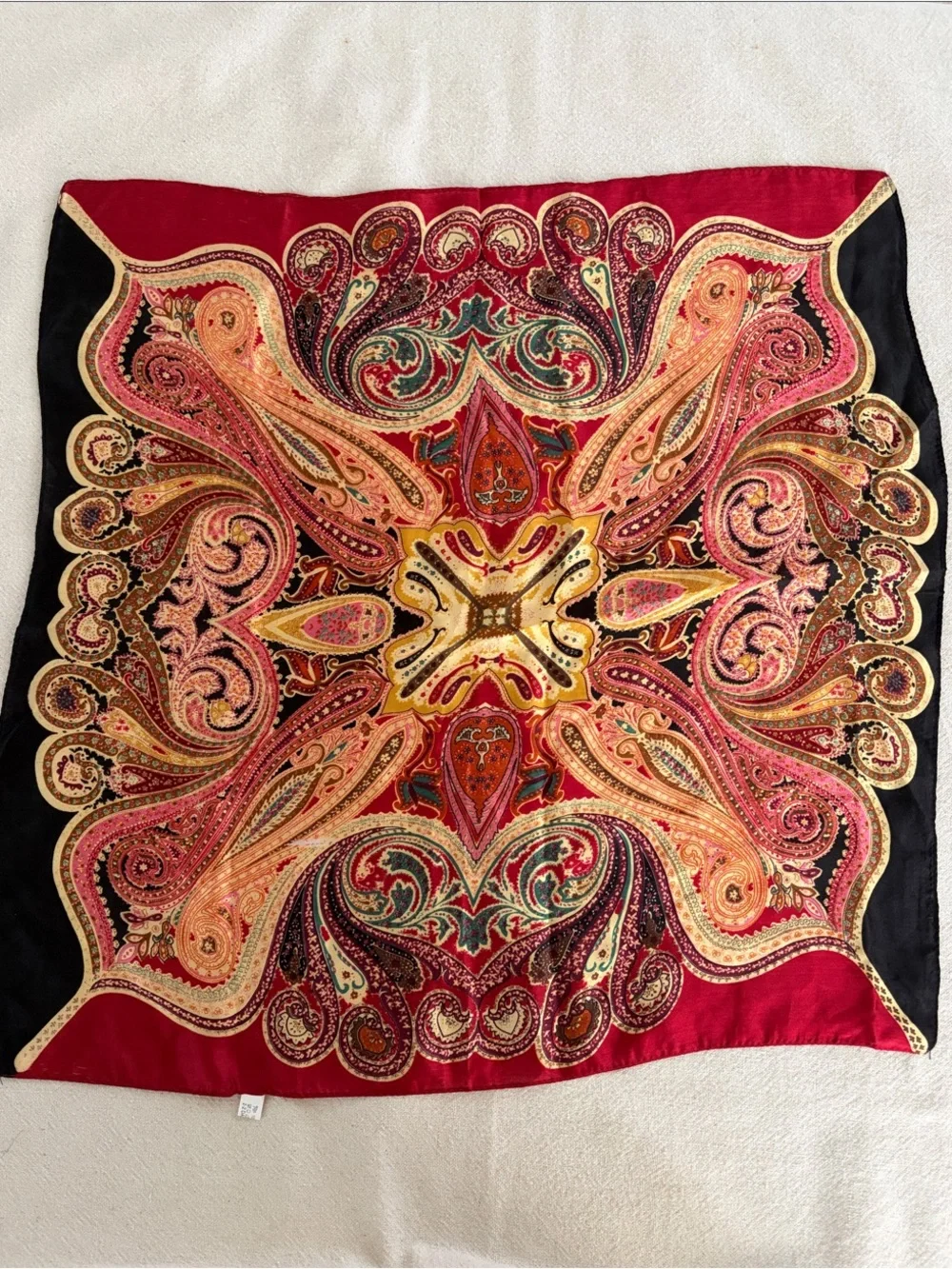 N/A 20”x20” neckerchief rich